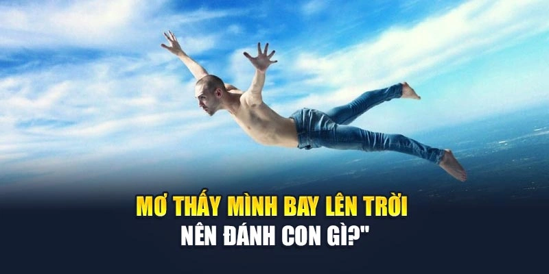 Mơ Thấy Mình Bay Lên Trời Có Phải Điềm Lành Đang Tới? 7 Mơ thấy mình bay lên trời nên đánh con gì